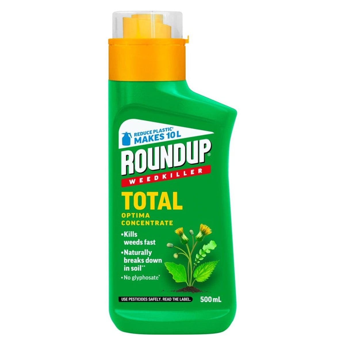 Roundup Total Optima 500ml weedkiller concentrate