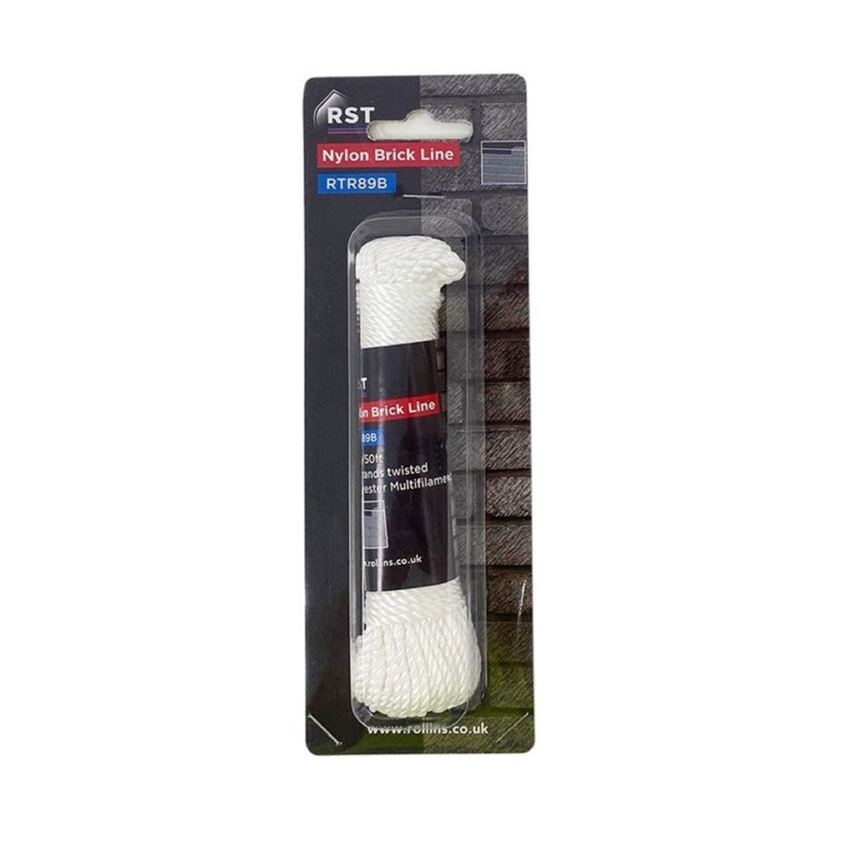 RST nylon brick line and pin set, 15m