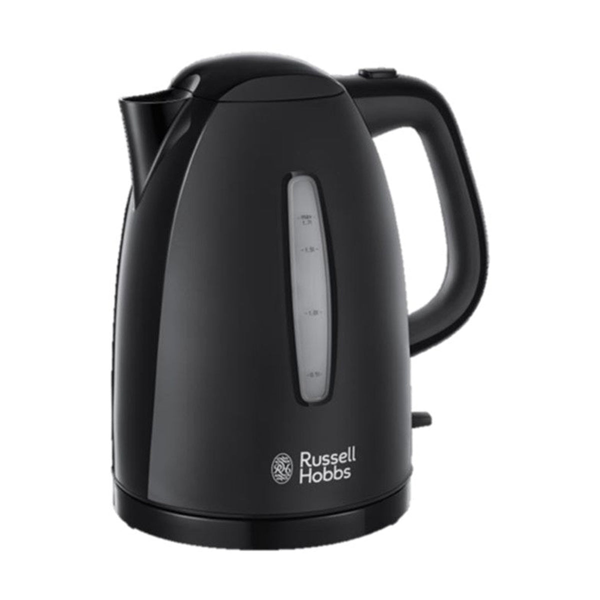 Russell Hobbs Textures black 1.7L kettle