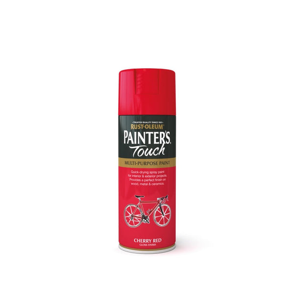 Rust-Oleum Painter's Touch 400ml spray can in Cherry Red Gloss