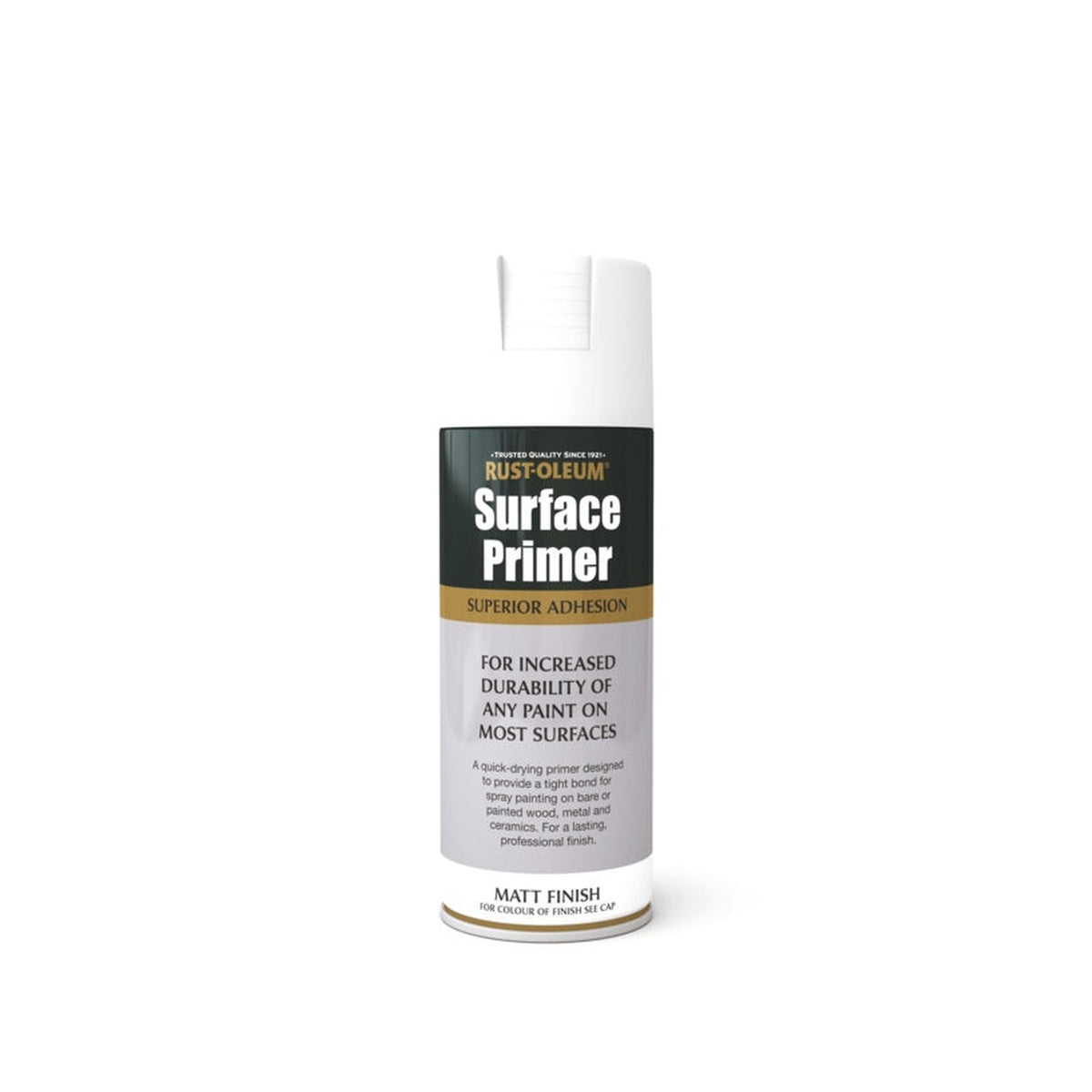 Rust-Oleum Surface Primer White Matt 400ml aerosol