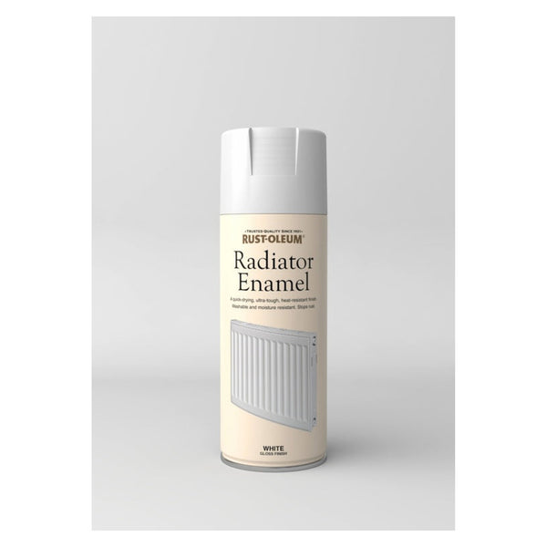 Rust-Oleum white gloss radiator spray paint 400ml