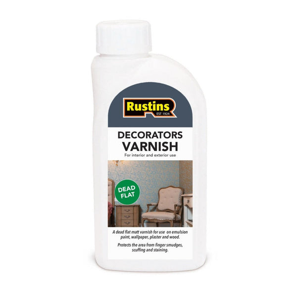 Rustins Decorators Varnish Dead Flat 500ml