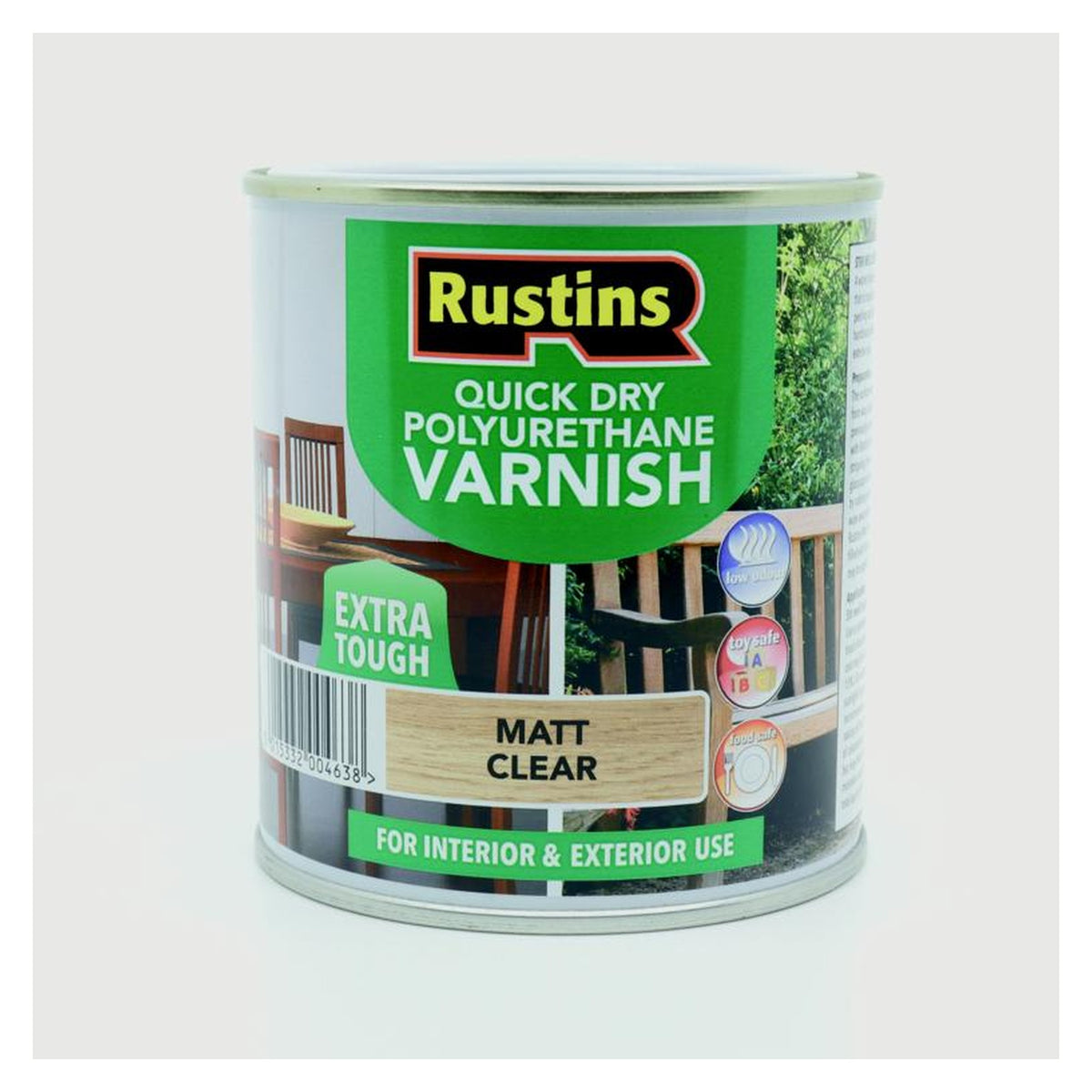 Rustins clear polyurethane matt varnish 500ml