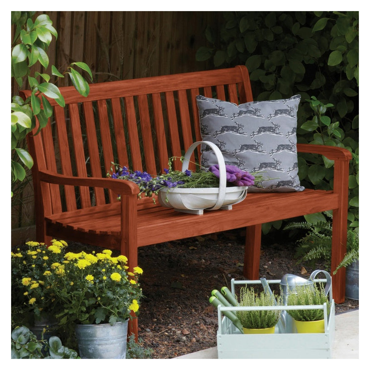 Sadolin Classic Wood Protection 1L tin in Redwood, view 3