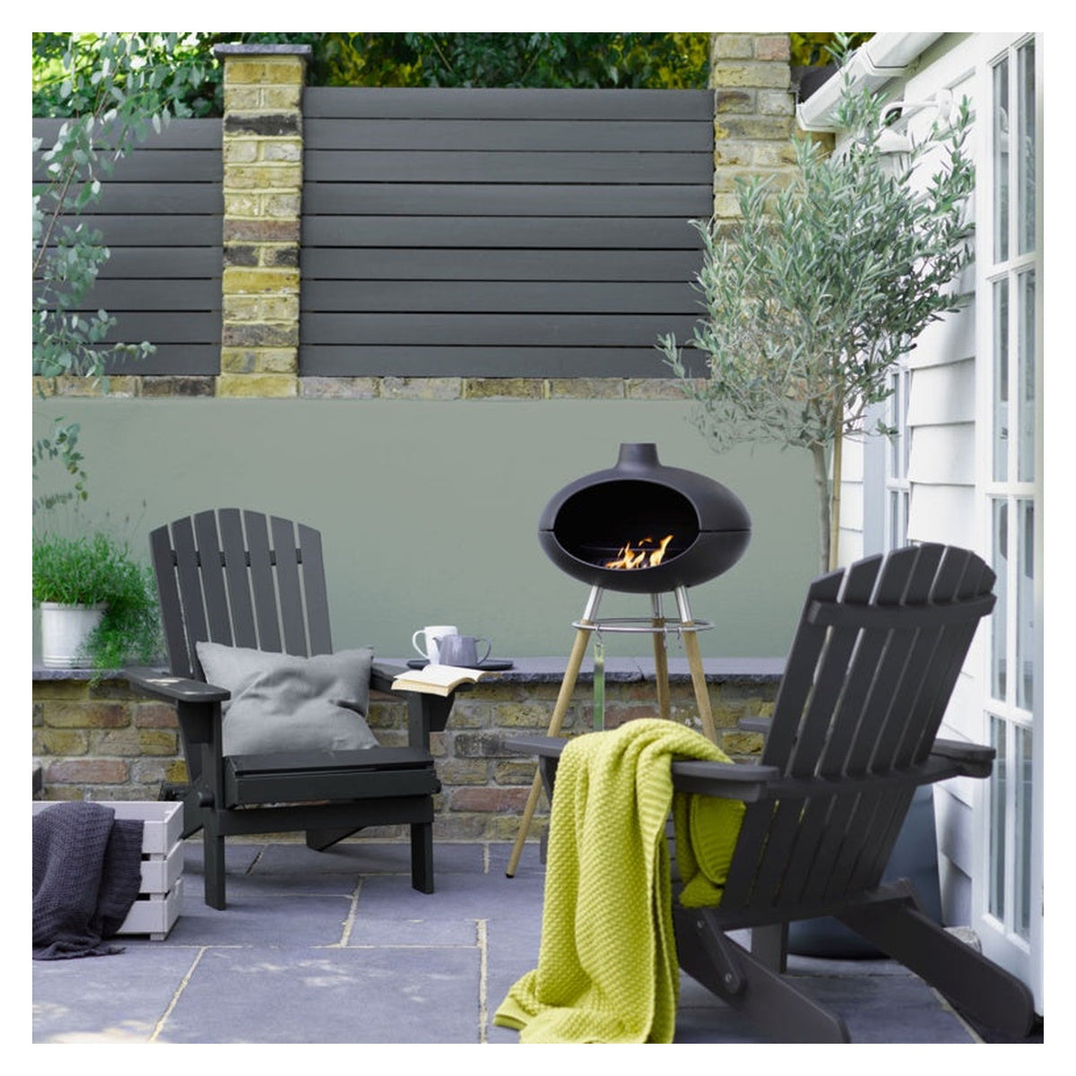 Sadolin Superdec Satin 1L in Anthracite Grey, view 2