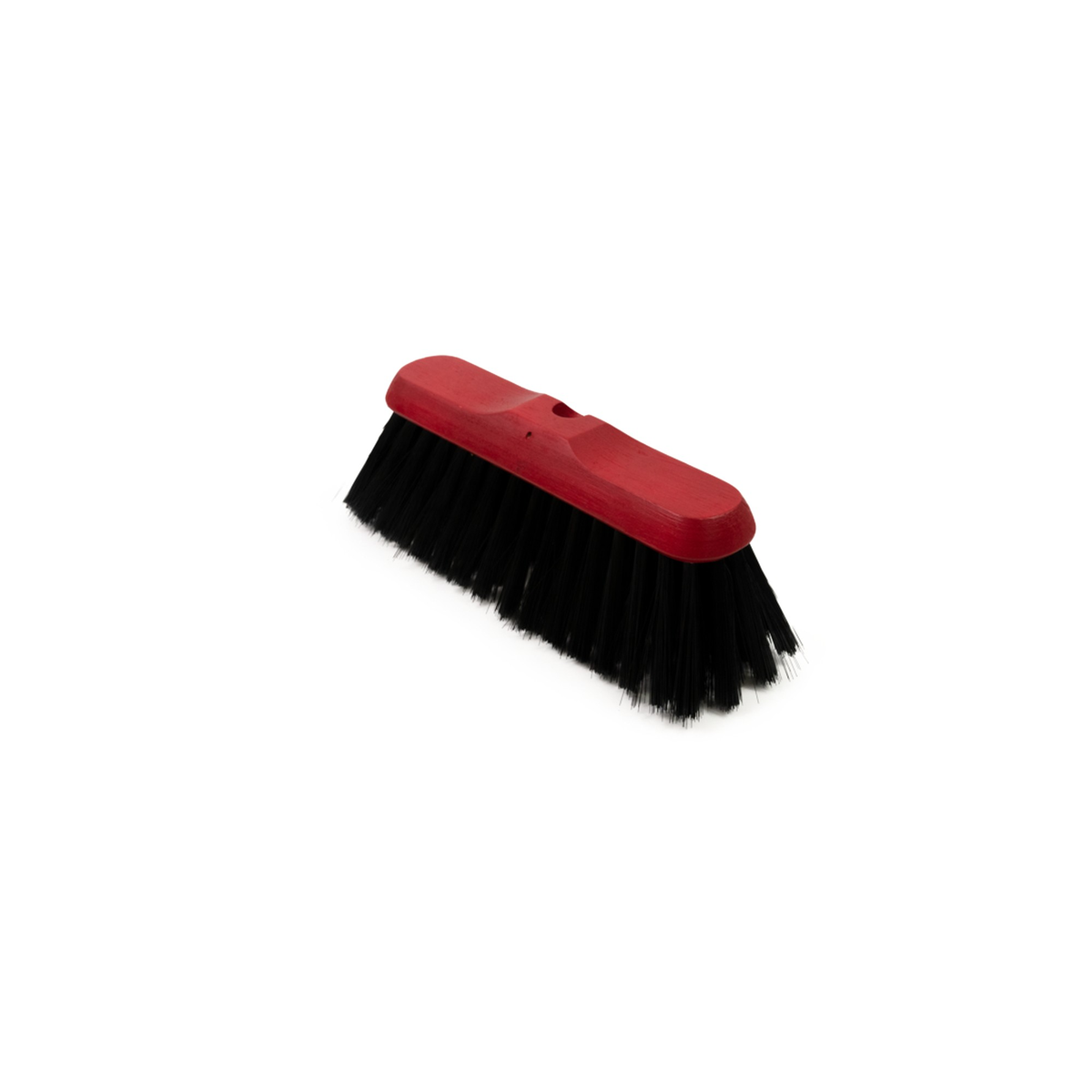 Salmon soft sweeping broom with black coco fill