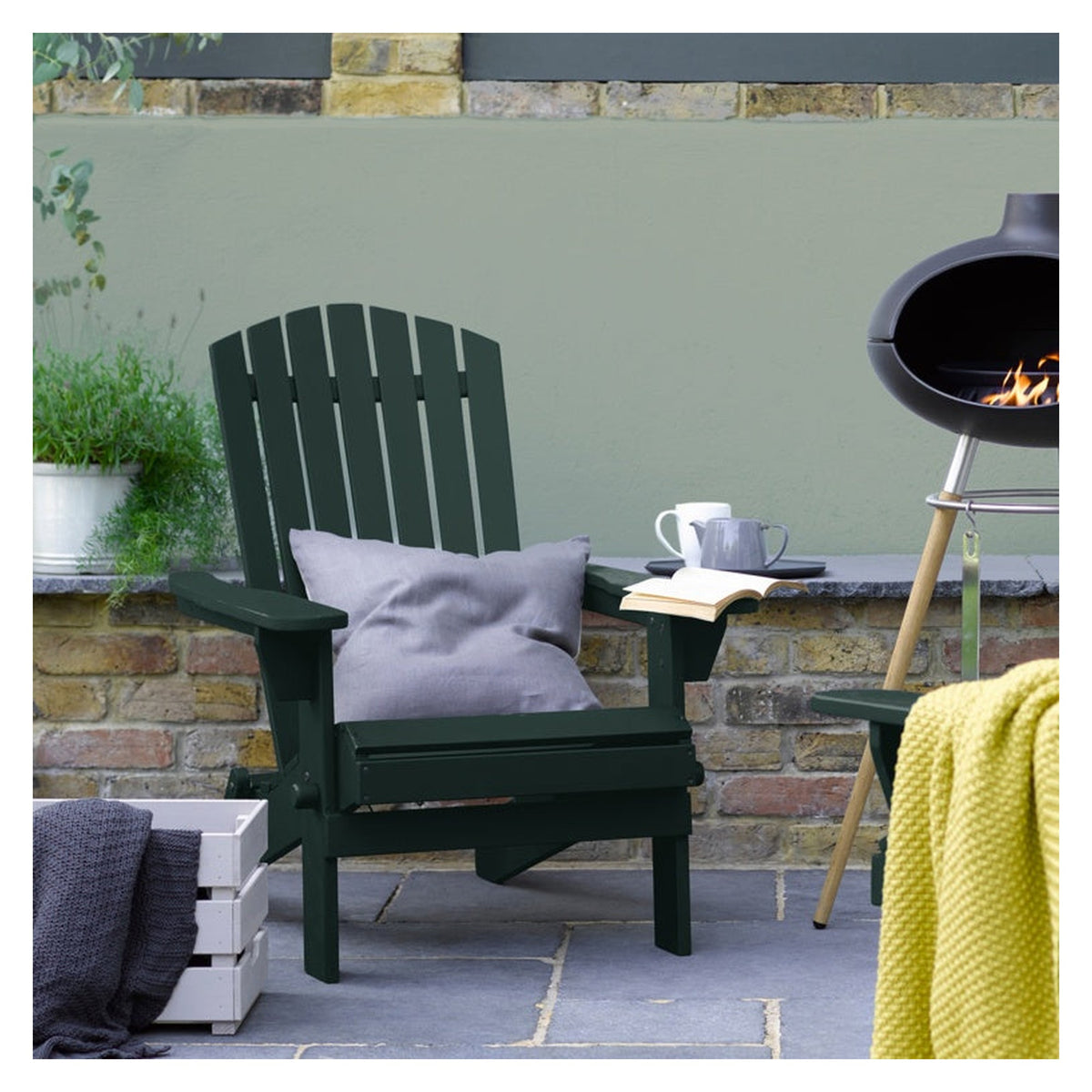 Sandtex 10 Year Exterior Multi Surface Gloss 750ml in Racing Green, view 4