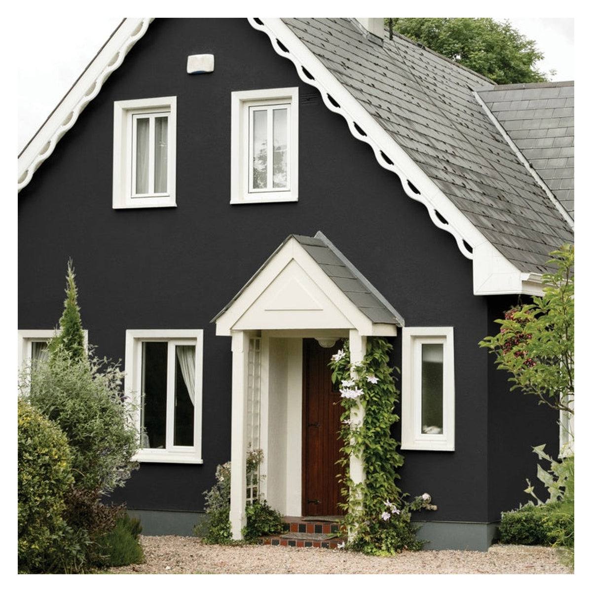 Sandtex Smooth Masonry Paint Black 2.5L tin, view 2