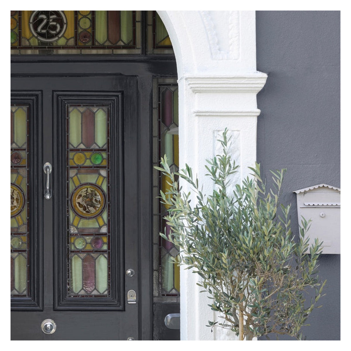Sandtex Smooth Masonry Paint 5L tin in Vermont Grey, view 2