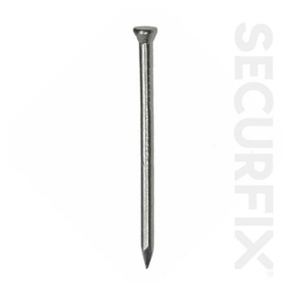 Securfix 25mm bright panel pins 250g