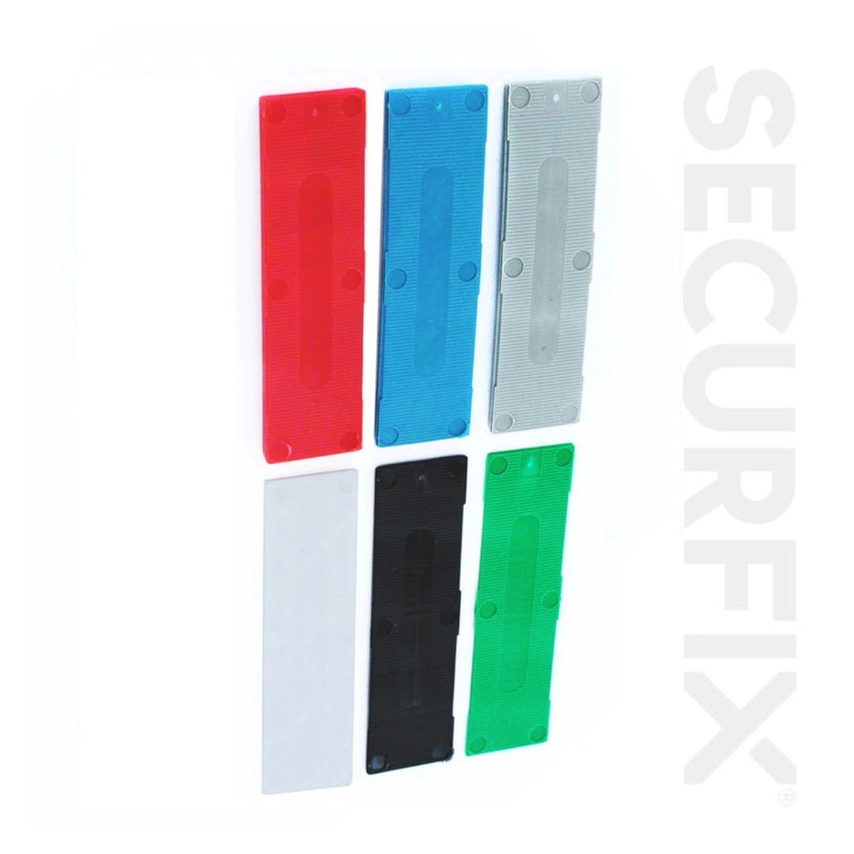 Pack of 200 Securfix assorted flat frame packer shims