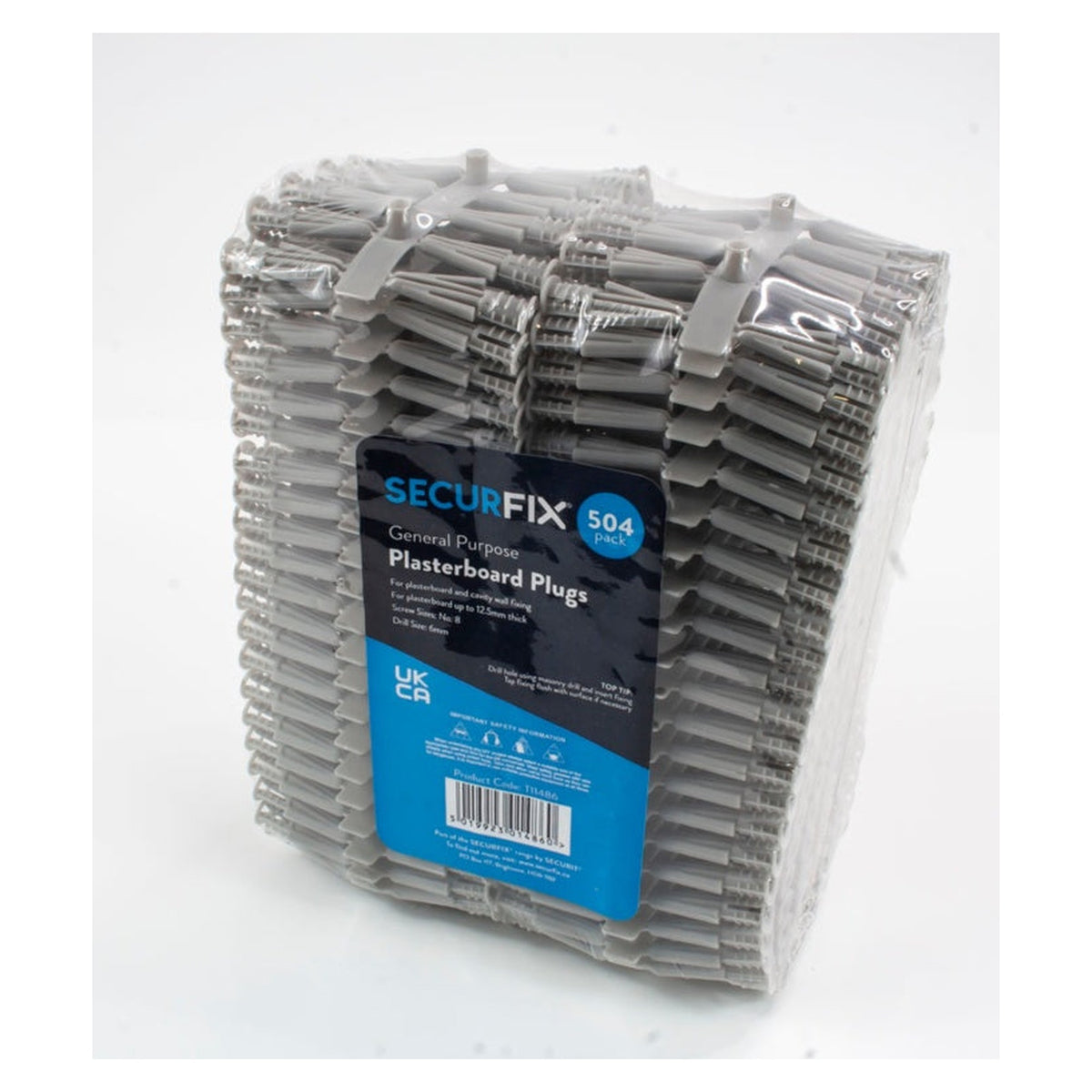 Securfix plasterboard plugs pack of 504, view 2