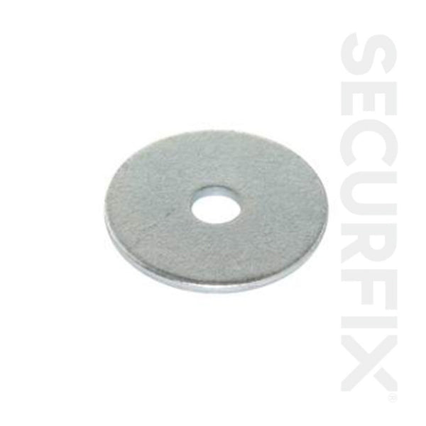 Pack of 50 Securfix M12 x 50mm mudguard repair washers