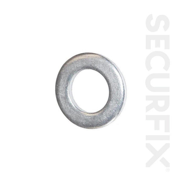 Securfix pack of 200 M4 zinc plated washers