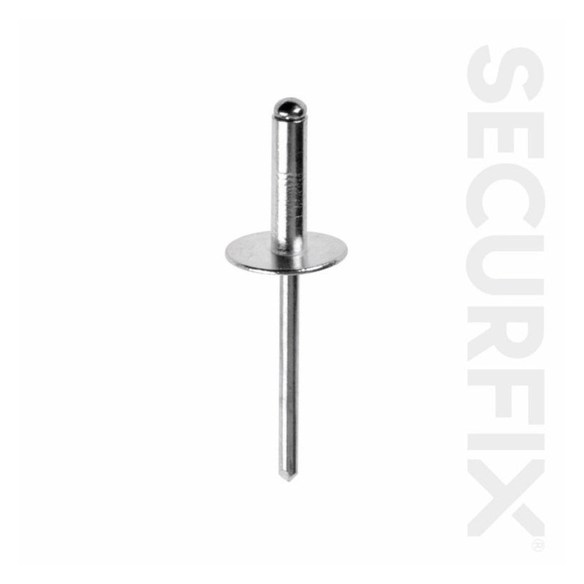 Securfix steel wide blind rivets 3/16 x 3/4 pack of 50