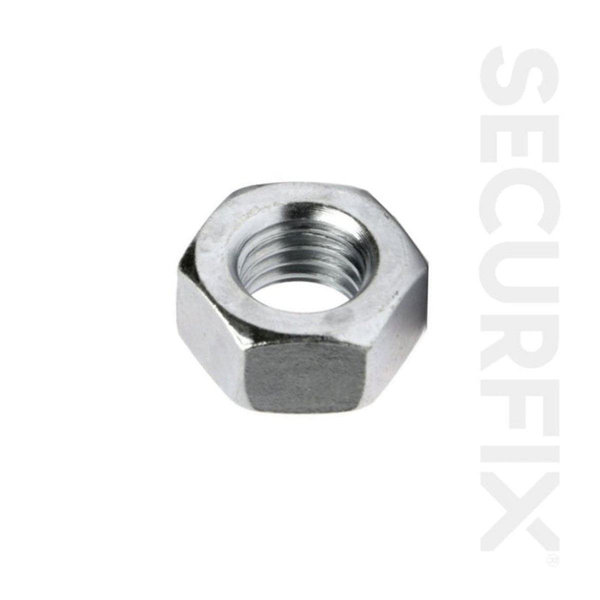 Securfix zinc plated M5 hexagon nuts pack of 180