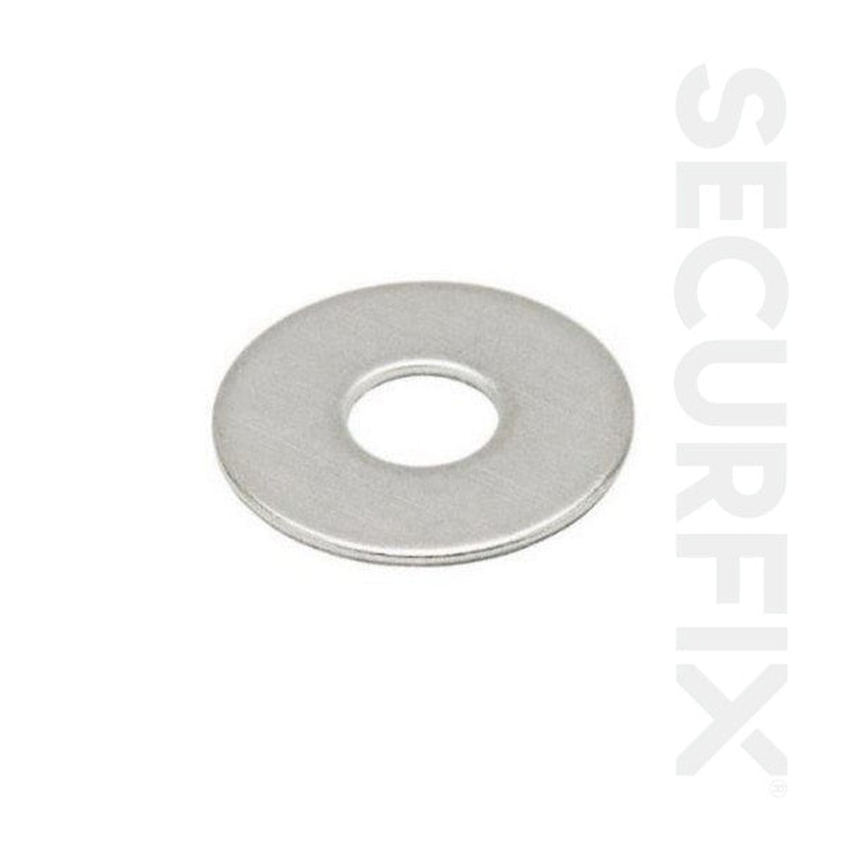 Pack of 50 Securfix zinc plated M6 x 38mm penny washers