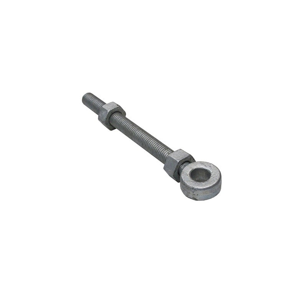 Securit adjustable gate eye with 2 nuts, 200 x 19mm