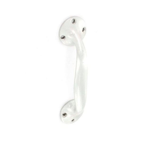 Securit bright aluminium bow handle, 150mm