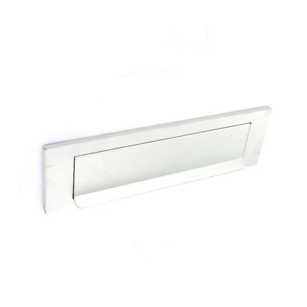 Securit bright aluminium gravity letter plate 250mm
