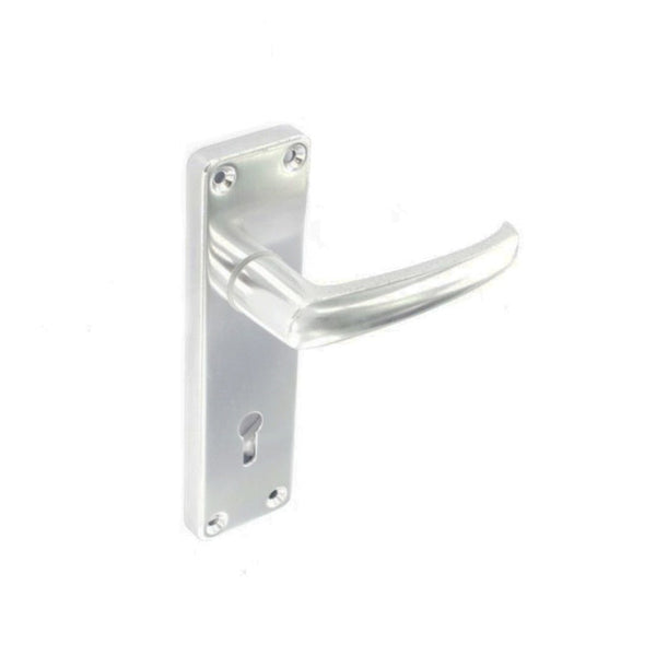 Securit aluminium lock handles 150mm pair