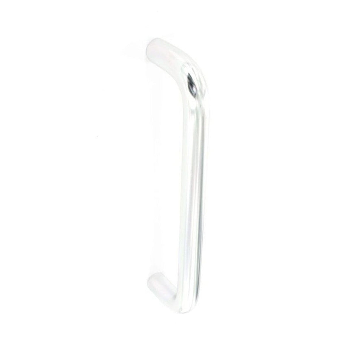 Securit polished aluminium round bar pull, 230mm