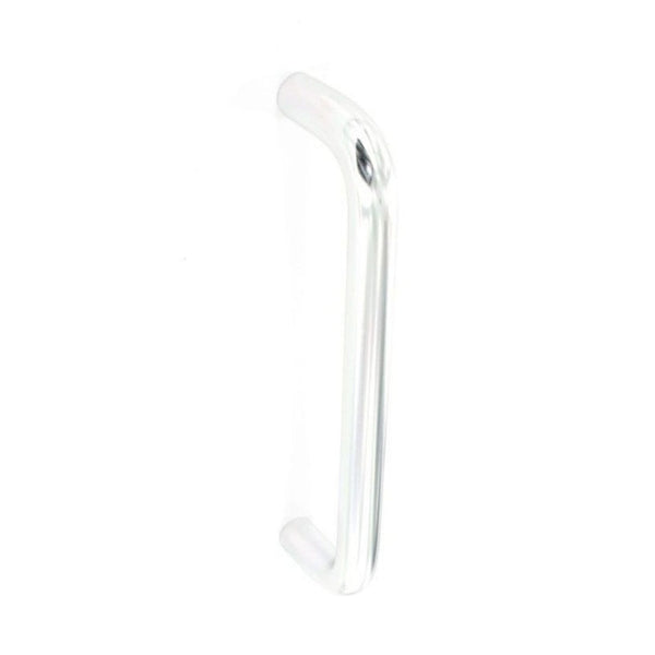 Securit polished aluminium round bar pull, 230mm
