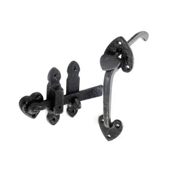 Securit 200mm antique thumb latch