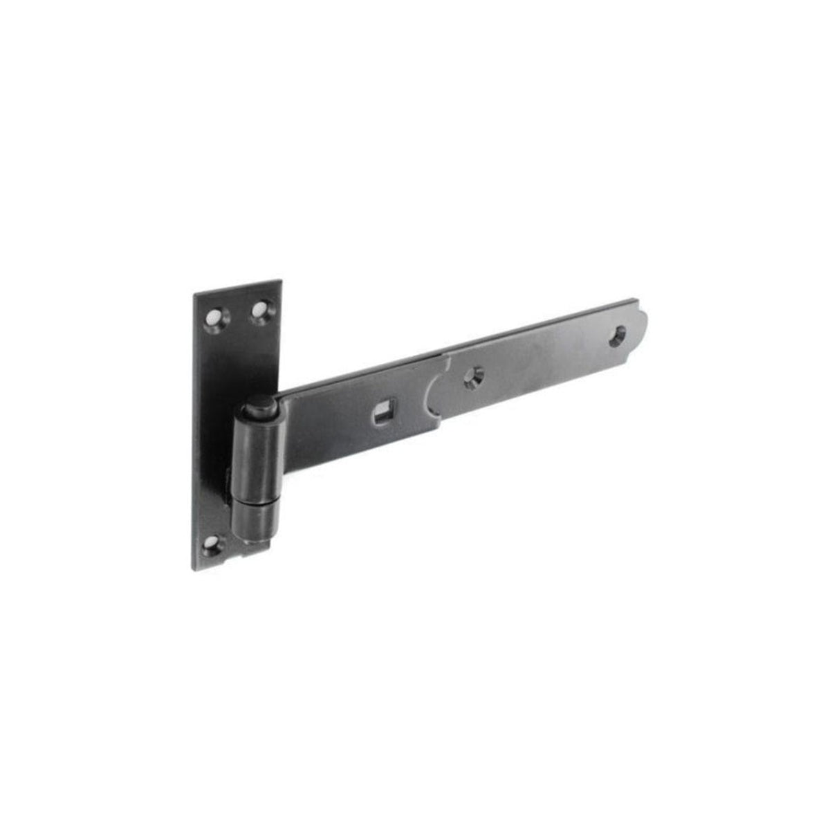 Securit flat black bands and hooks 250mm pack of 2