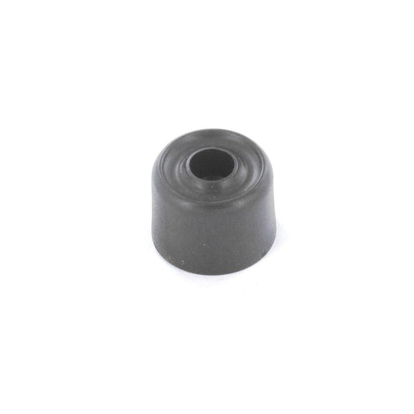 Securit black door stops 30mm, pack of 2