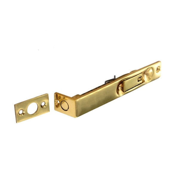 Securit 150mm brass flush bolt