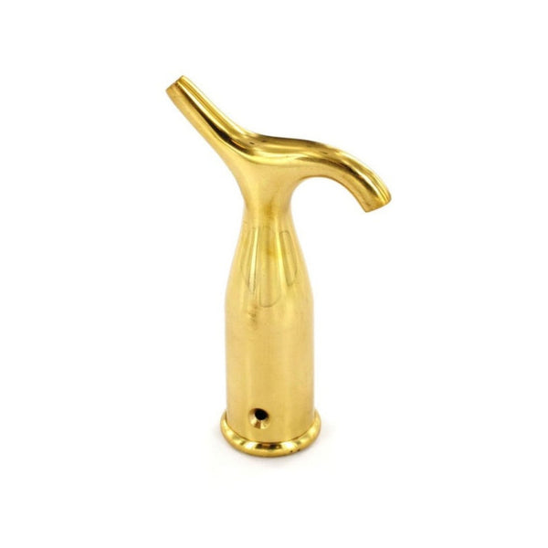 Securit 125mm brass window pole hook