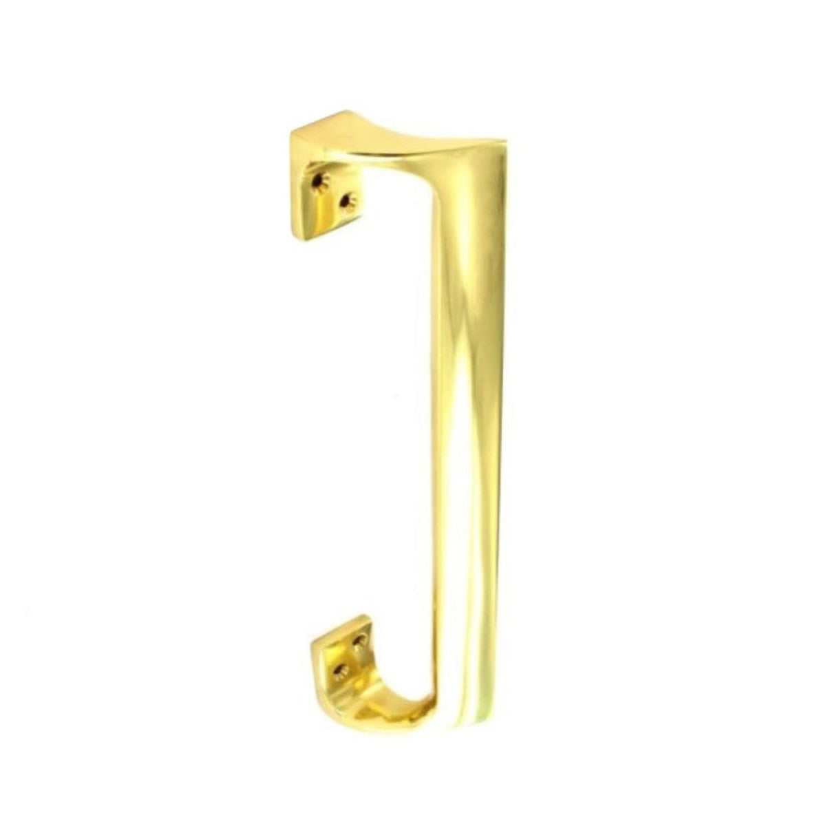 Securit brass oval grip pull handle 225mm
