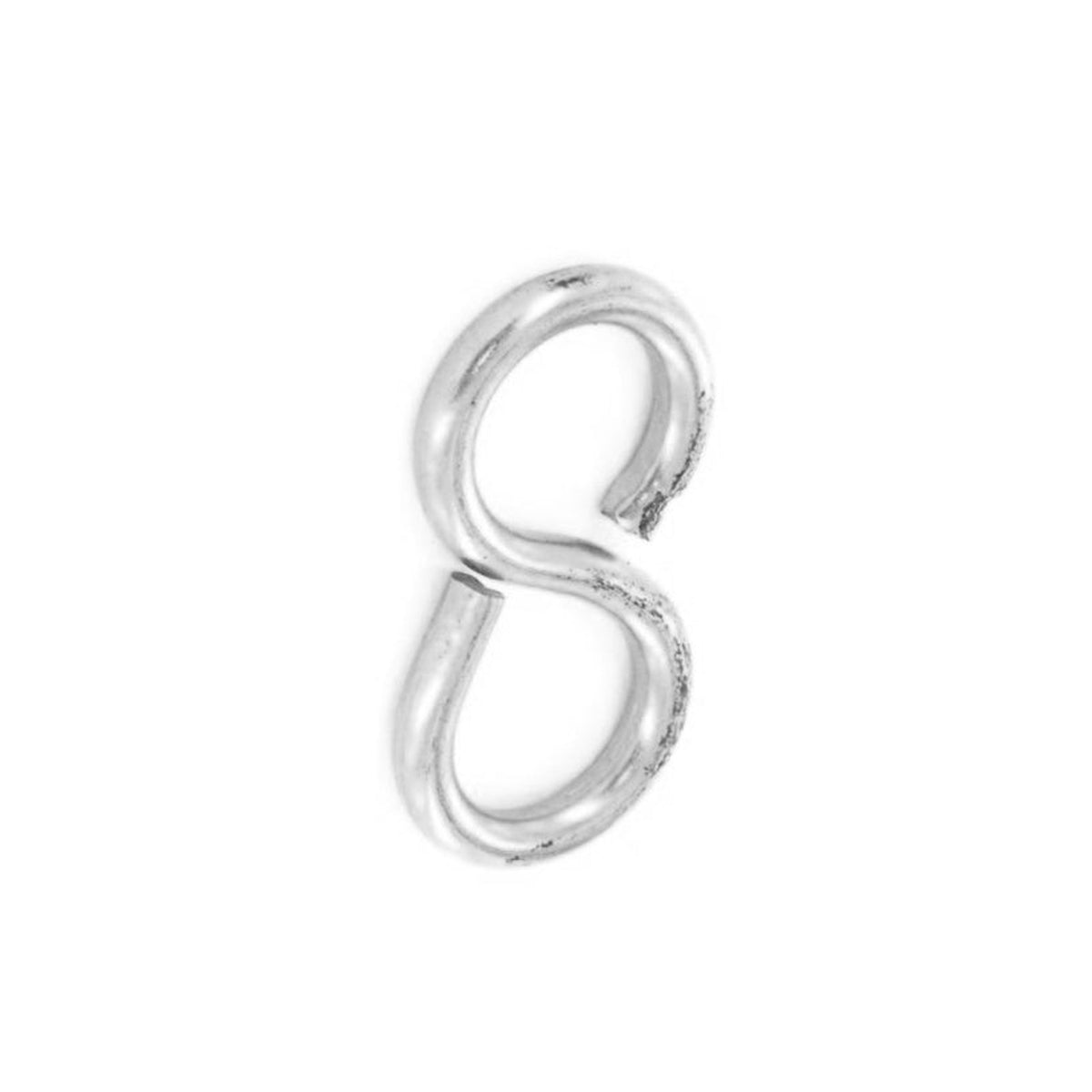 Pack of 10 Securit chrome plated brass S hooks 32mm