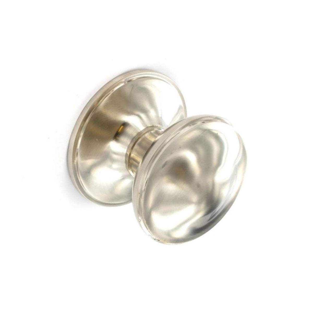 Securit brushed nickel centre door knobs 75mm pair