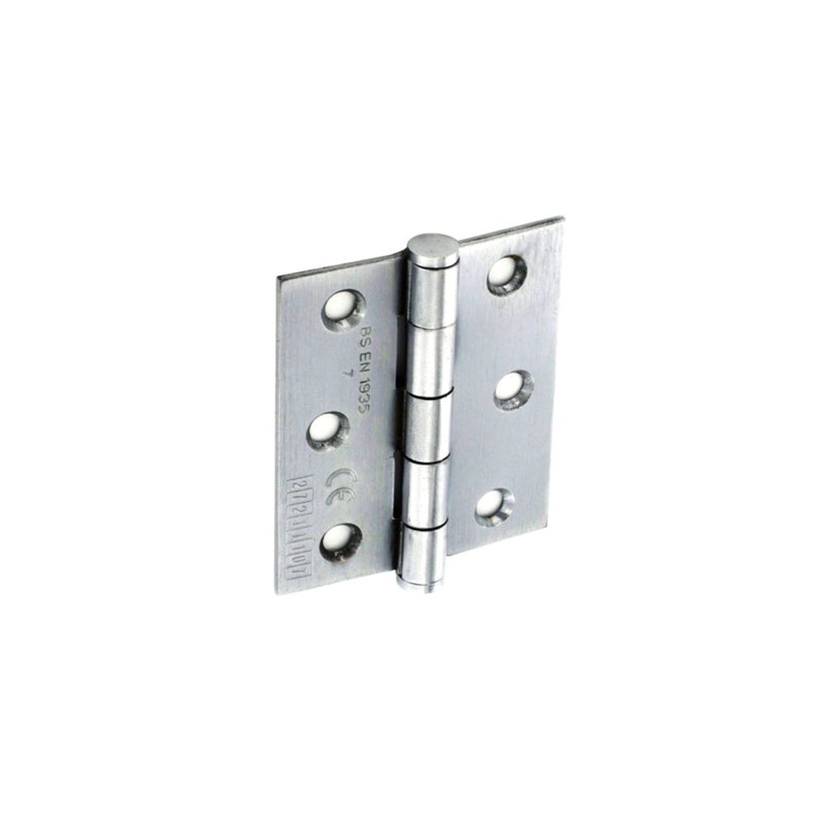 Pack of 5 Securit CE Grade 7 75mm steel butt hinges