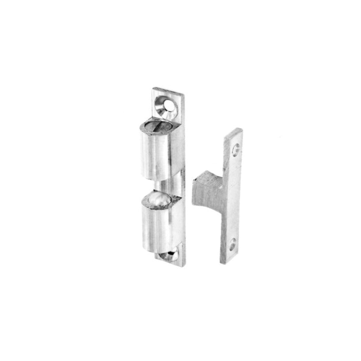 Pack of 10 Securit chrome double ball catches