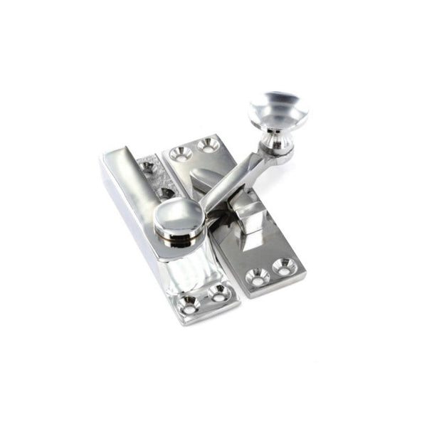 Pack of five Securit chrome plated 65mm sash arms