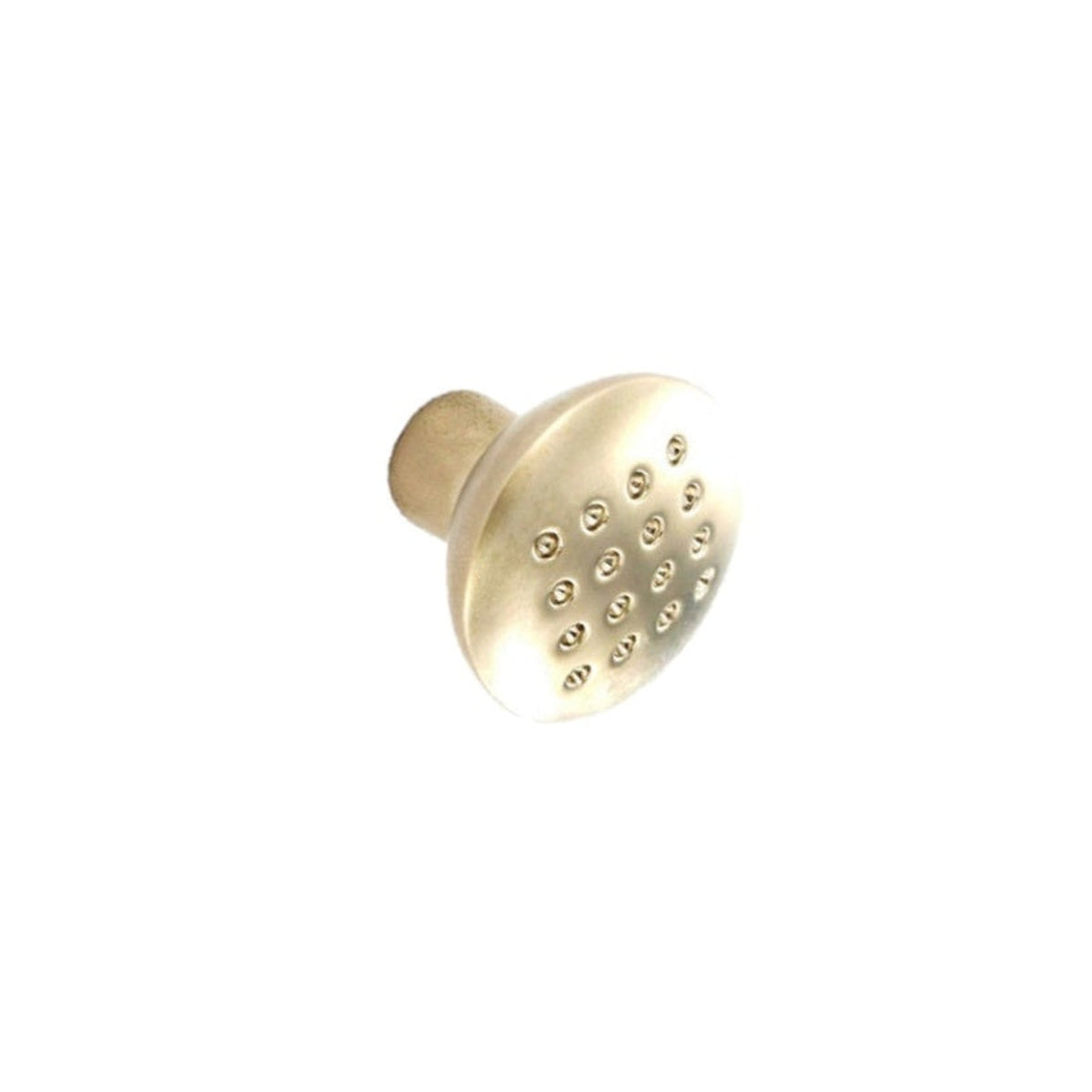 Securit set of 6 matt nickel dimple cabinet knobs
