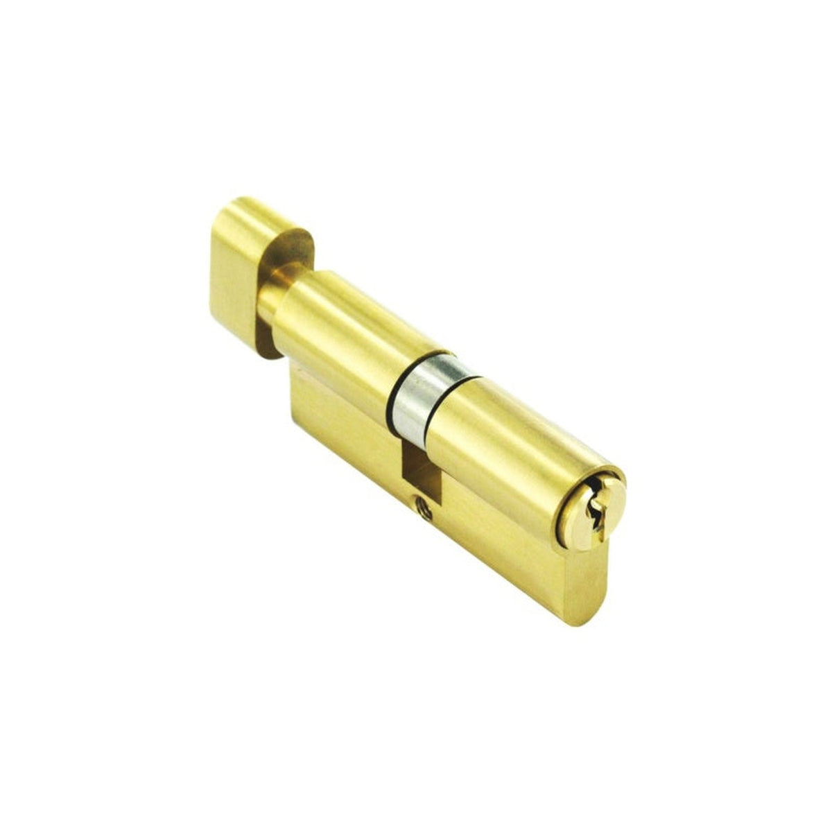 Securit brass thumb turn euro cylinder 40 x 40mm