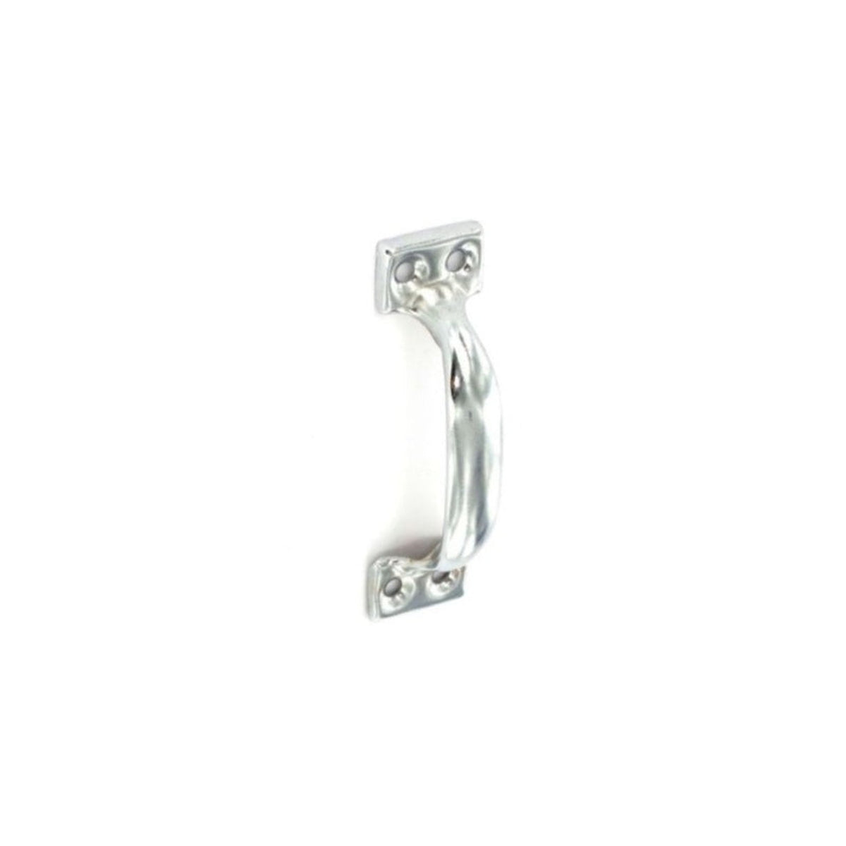 Securit zinc plated 125mm face fix pull handles pack of 5