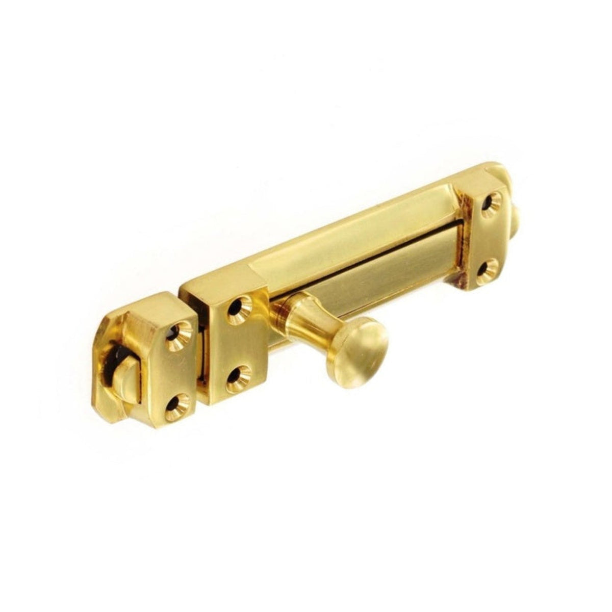 Securit heavy brass door bolt 100mm