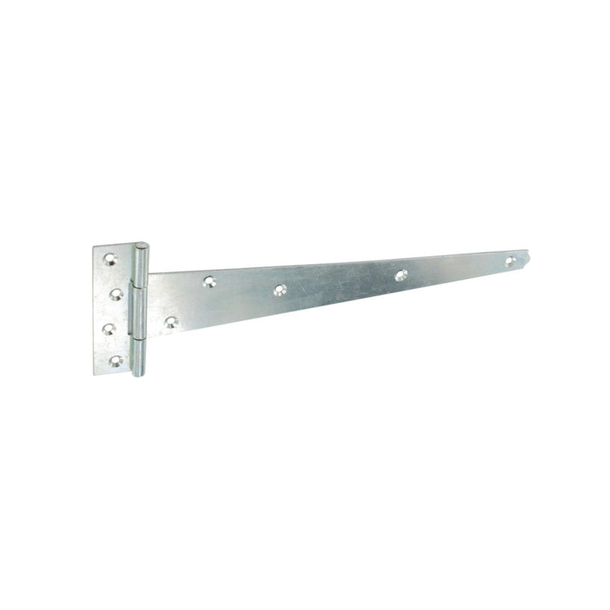 Securit zinc plated 200mm heavy tee hinges pair