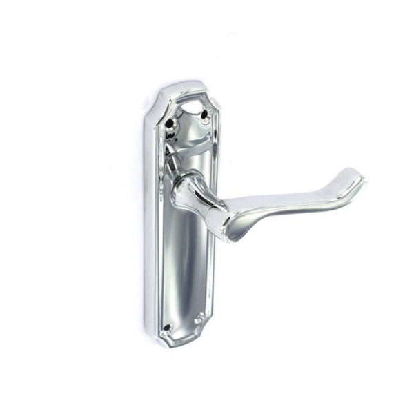 Securit Kempton chrome latch handles 170mm, pair