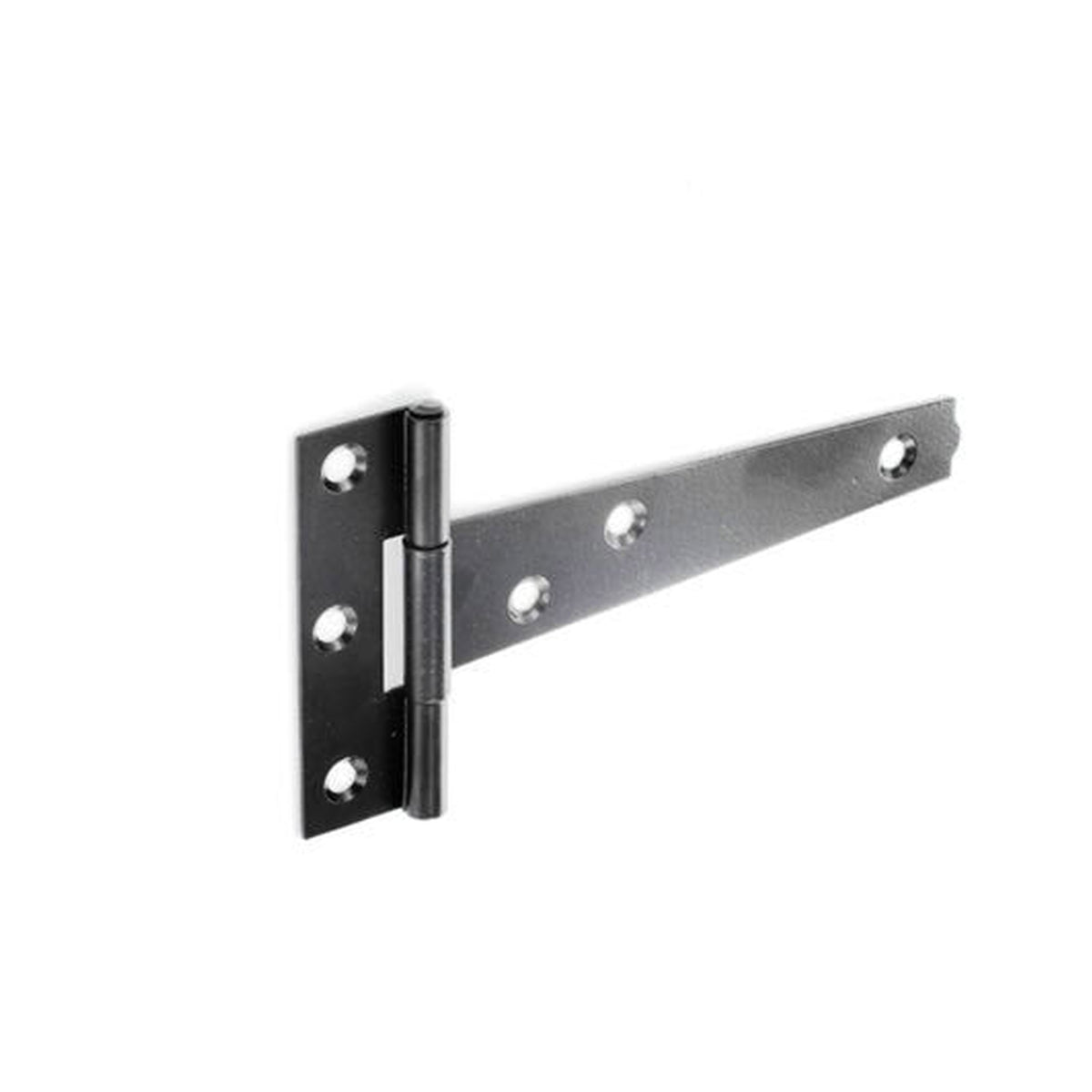 Securit 100mm light duty black tee hinges, 10 pairs