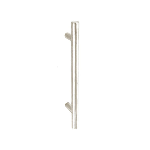 Securit satin nickel plain bar handle 128mm