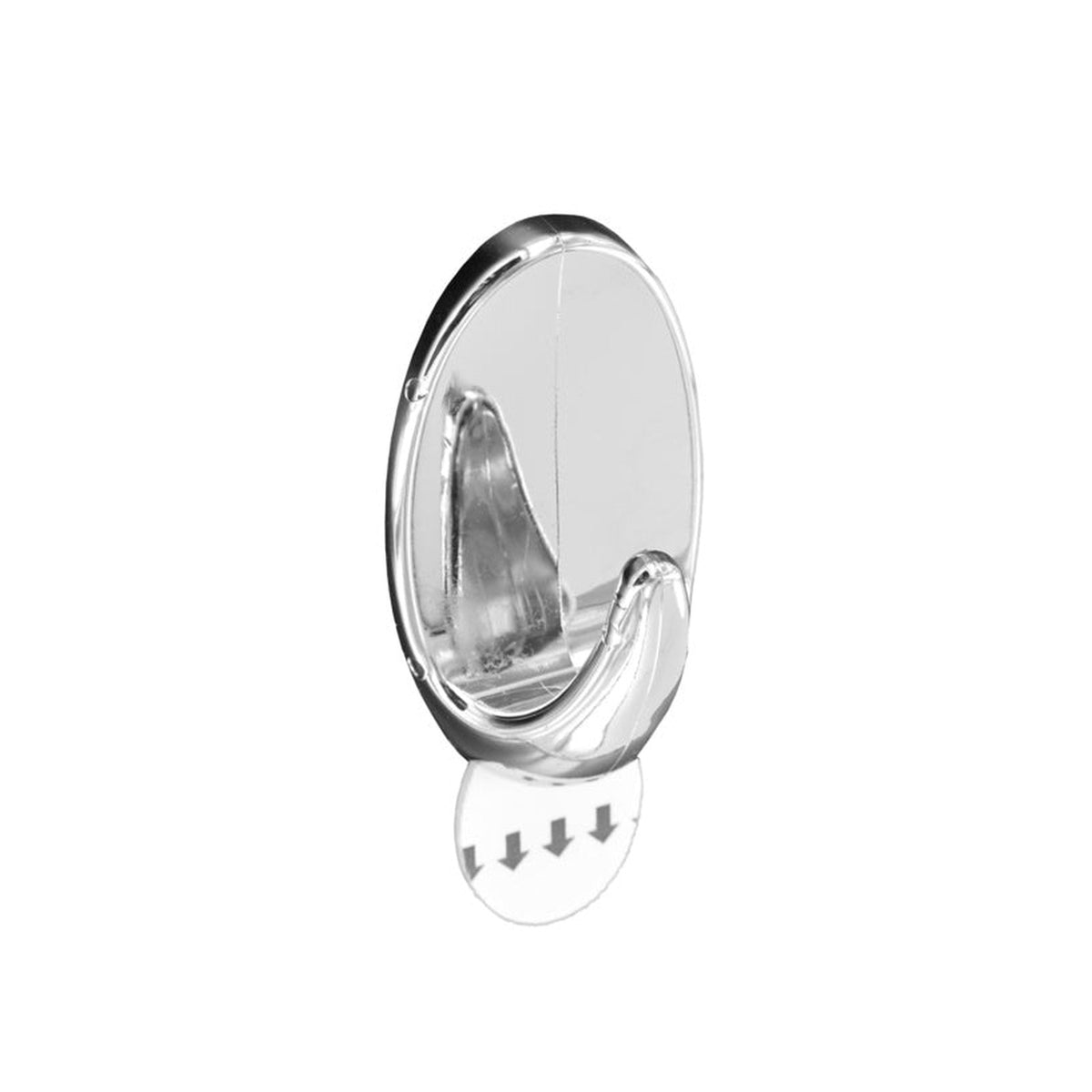 Securit removable chrome oval hooks, pack of 2, view 2
