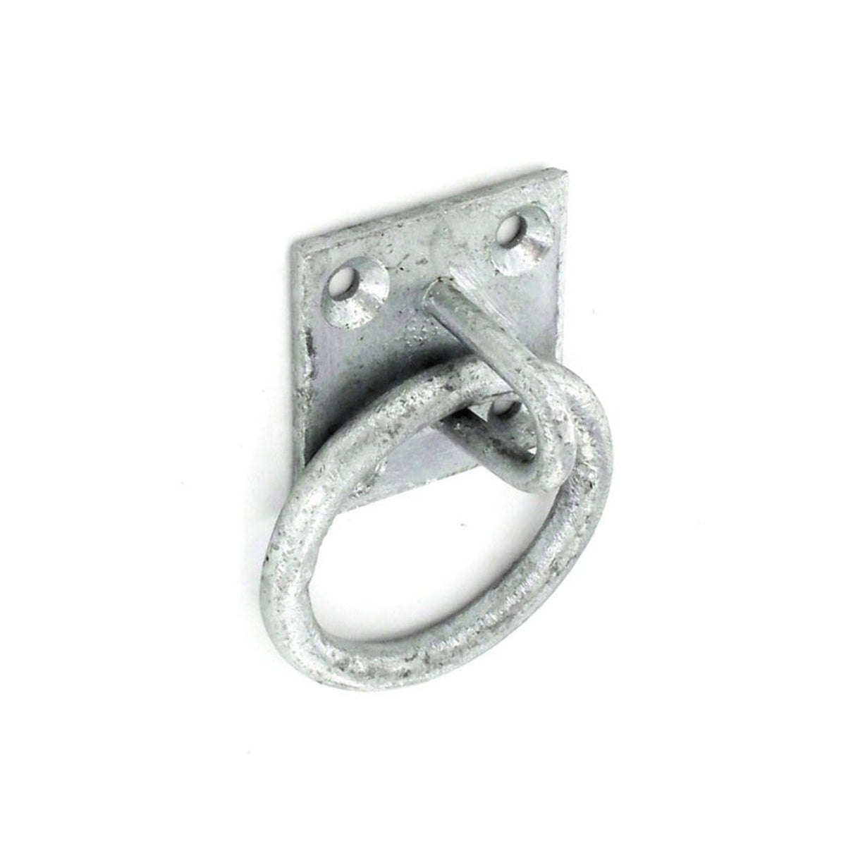 Securit 50mm galvanised ring on plate