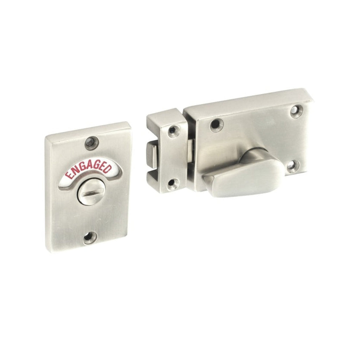 Securit 63mm satin chrome indicator bolt